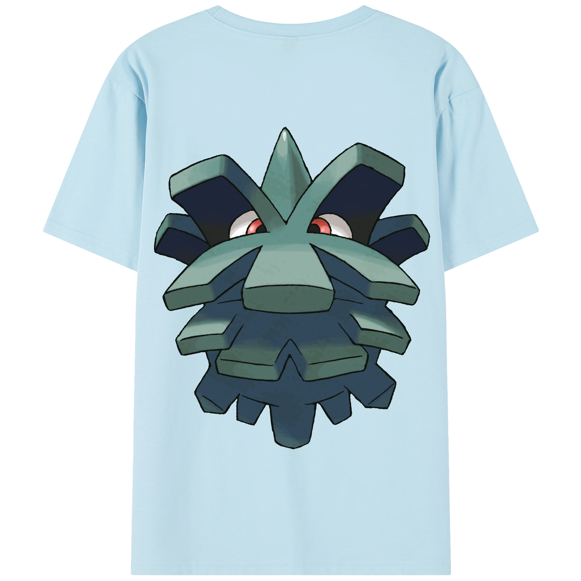 （画像用） ポケットモンスター Pokémon 綿100％半袖Tシャツ（背面プリント）